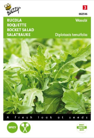 Rucola Wasabi (Eruca vesicaria) 350 zaden BU